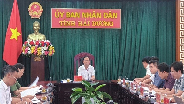 Tại phiên họp thứ 6 trong tháng 5, UBND tỉnh Hải Dương đã lắng nghe và cho ý kiến đối với nhiều nội dung báo cáo của các sở, ngành.