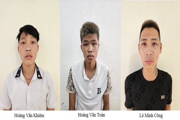 3 đối tượng trong vụ án