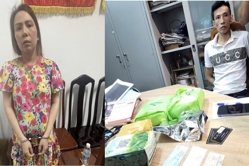 Các đối tượng và tang vật