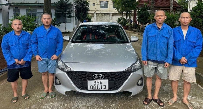 Các nghi can và chiếc ô tô lấy trộm của anh H.