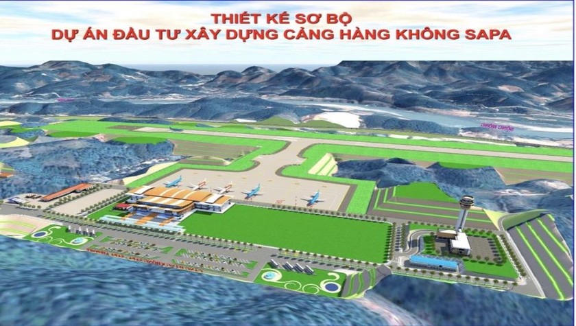 Dự án xây dựng cảng hàng không Sapa.