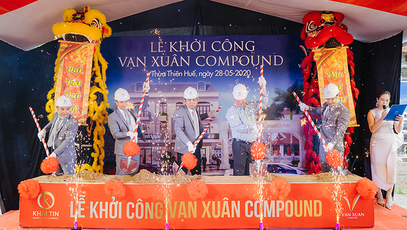 Lễ khởi công Vạn Xuân Compound