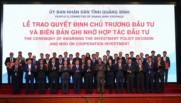 Lãnh đạo tỉnh Quảng Bình cam kết làm hết sức mình, đồng hành, tạo môi trường an toàn, thuận lợi tối đa cho các nhà đầu tư.