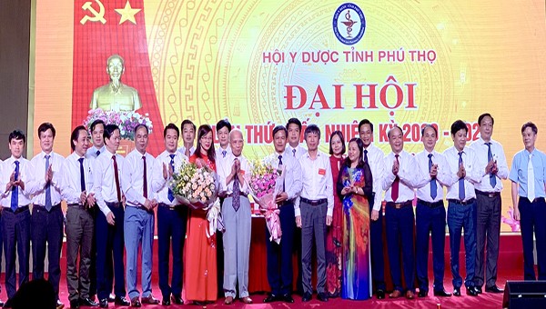 Ban chấp hành Hội Y Dược tỉnh nhiệm kỳ 2020 – 2025 ra mắt tại Đại Hội