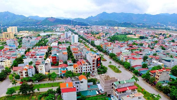 Một góc thành phố Hòa Bình