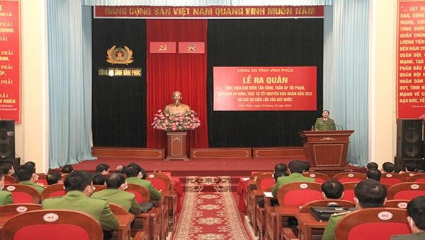 Toàn cảnh lễ ra quân