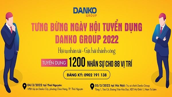 Danko Group mang đến môi trường làm việc chuyên nghiệp, bền vững cho toàn thể CBNV