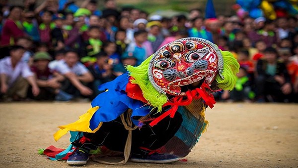 Múa sư tử là hoạt động thể hiện khát vọng của con người về cuộc sống tốt đẹp hơn