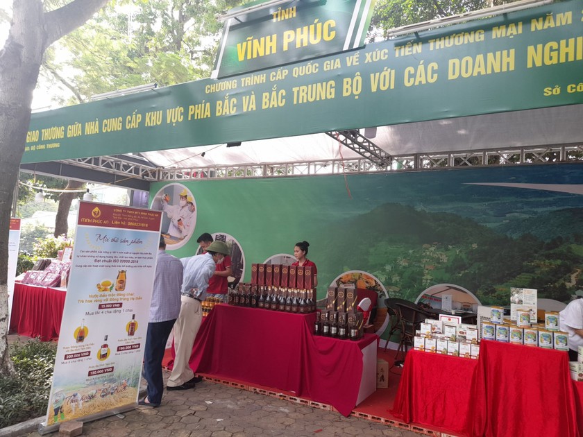 Hoạt động xúc tiến thương mại của Trung tâm phát triển công thương Vĩnh Phúc giúp cho các doanh nghiệp có cơ hội để nâng cao sản phẩm.