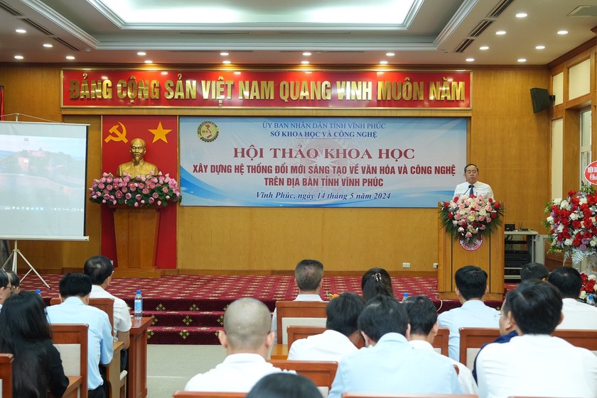 Toàn cảnh buổi hội thảo.