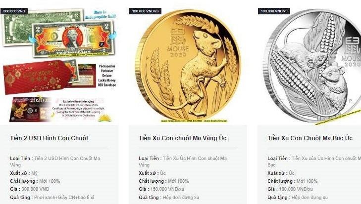 Các tờ tiền in hình chuột đang là một trong những món quà đầu năm được nhiều người săn lùng 