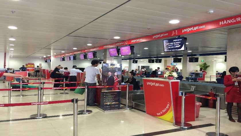 Sân bay Nội Bài bổ sung 21 quầy thủ tục hàng không từ hôm nay (18/5).