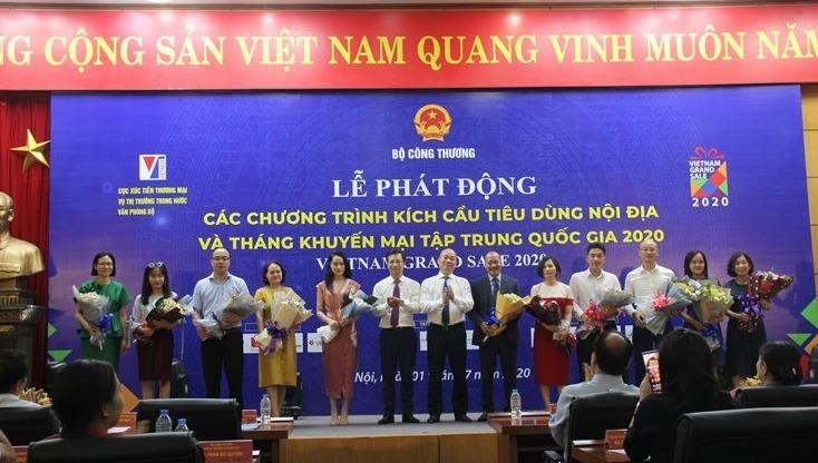 Toàn cảnh lễ phát động tháng khuyến mại tập trung quốc gia 2020.