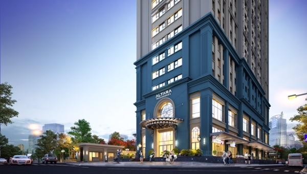 Altara Residences sở hữu nét kiến trúc tân cổ điển độc đáo chưa từng có tại Quy Nhơn.