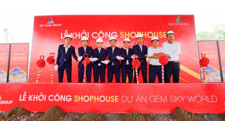 Lễ khởi công shophouse dự án Gem Sky World.