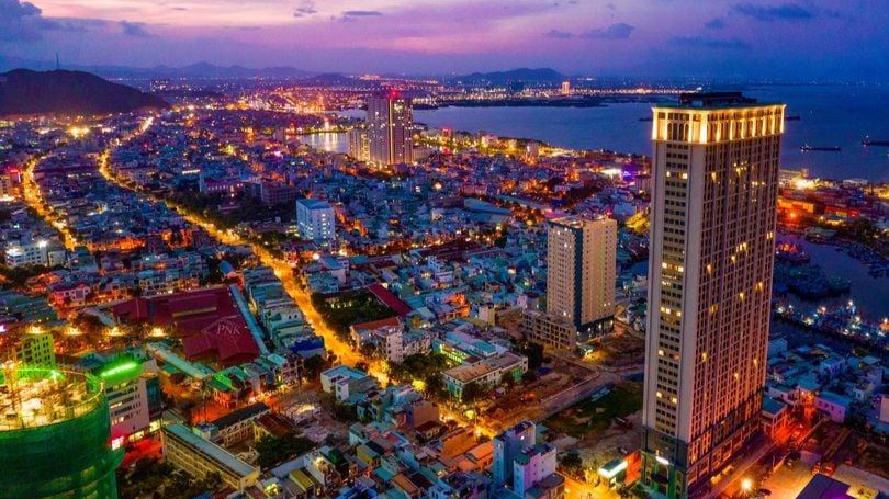Thị trường bất động sản Quy Nhơn phát triển sôi động.