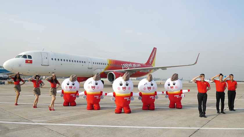 Bay khắp Việt Nam, châu Á dễ dàng cùng Vietjet chỉ từ 16.600 đồng.