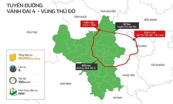 Theo kế hoạch, Hà Nội sẽ bàn giao mặt bằng tối thiểu 70% trong tháng 6/2023 và hoàn thành giải phóng mặt bằng trong tháng 12/2023.