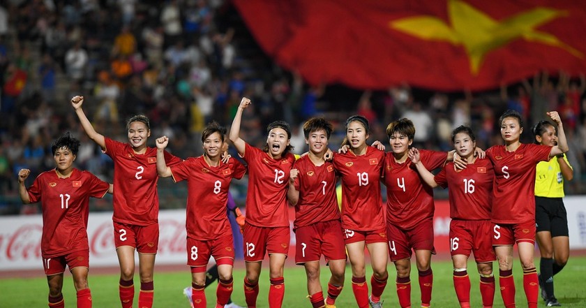 Đội tuyển bóng đá nữ Việt Nam lần thứ 4 liên tiếp vô địch SEA Games.