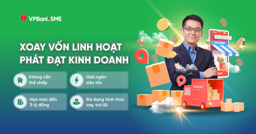 Trong hai tháng 9 và 10 vừa qua, VPBank đã triển khai chương trình phê duyệt trước gói vay tín chấp, không cần tài sản đảm bảo cho 100.000 doanh nghiệp.