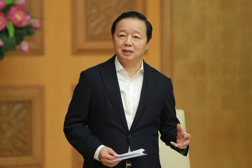 Phó Thủ tướng Trần Hồng Hà phát biểu tại phiên họp. (Nguồn ảnh: Bộ Giáo dục và Đào tạo).