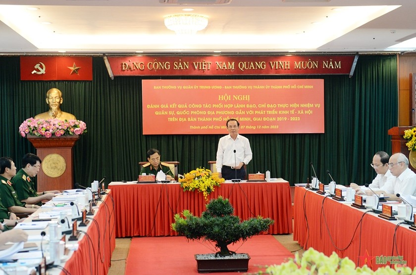 Quang cảnh Hội nghị. (Ảnh: Hùng Khoa/QĐND)