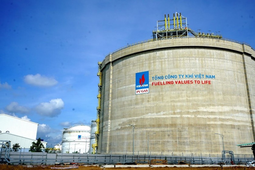 Tổng Công ty Khí Việt Nam (PV GAS) đã khánh thành kho chứa LNG lớn nhất Việt Nam. (Ảnh: Minh Hữu)