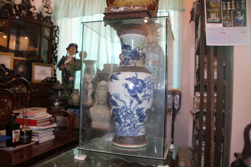 Năm 2013, ông Tuấn mua chiếc lục bình này với giá 2,5 cây vàng.