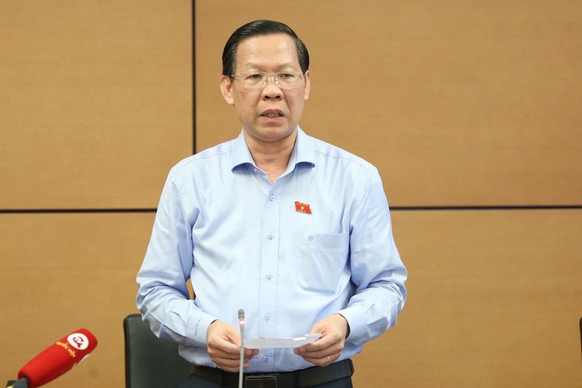 Chủ tịch UBND TP Hồ Chí Minh Phan Văn Mãi. (Ảnh: Quỳnh Mai).
