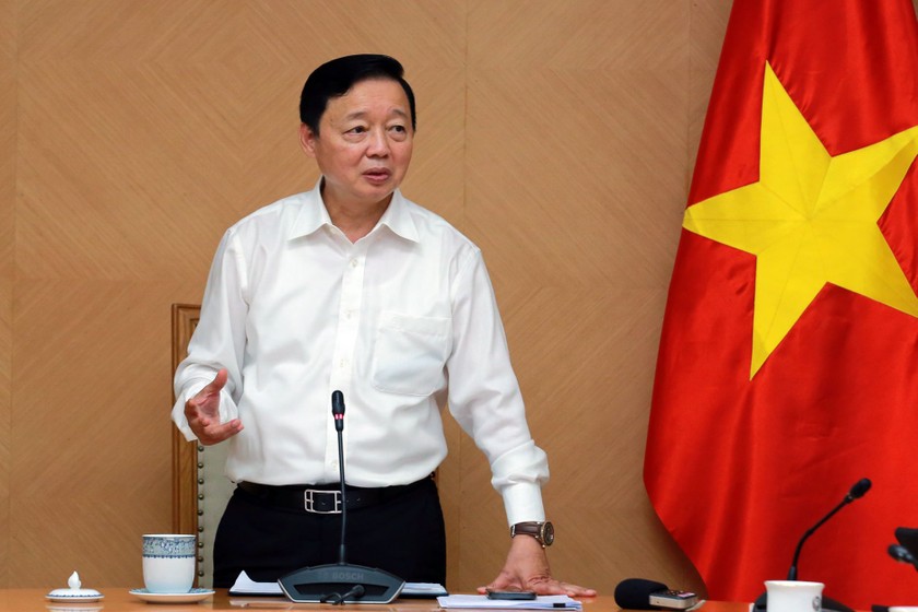 Phó Thủ tướng Trần Hồng Hà chủ trì cuộc họp.