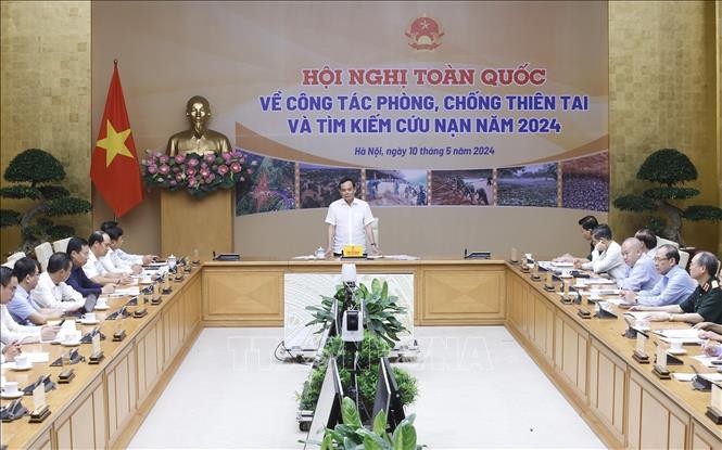 Phó Thủ tướng Chính phủ Trần Lưu Quang phát biểu. Ảnh: Doãn Tấn/TTXVN.