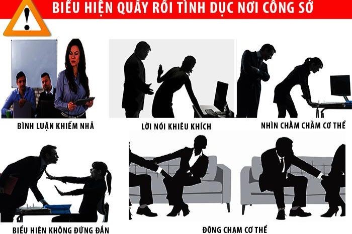 Cảnh giác với những biểu hiện QRTD tại công sở (Ảnh: Web Cool)