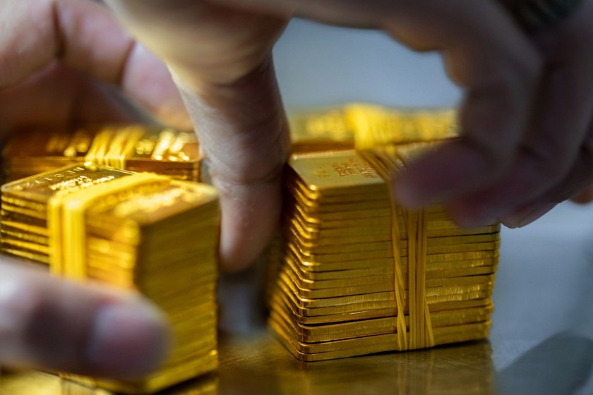 Ngày mai NHNN tiếp tục đấu thầu thêm 16.800 lượng vàng SJC (Ảnh minh họa).