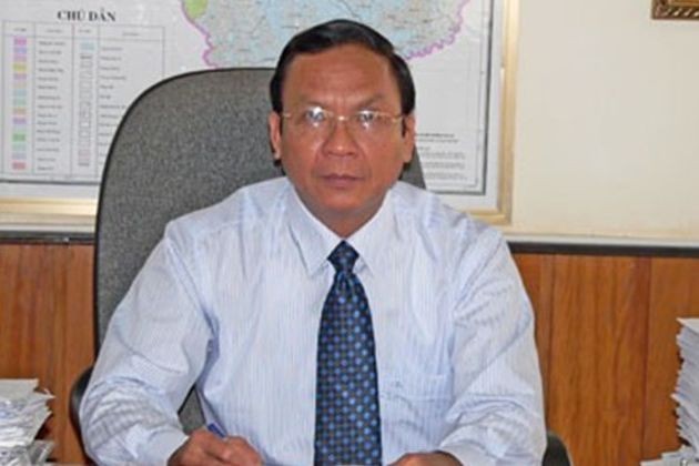 Ông Phùng Ngọc Mỹ - nguyên Phó Chủ tịch UBND tỉnh Gia Lai. Ảnh: Tỉnh ủy Gia Lai