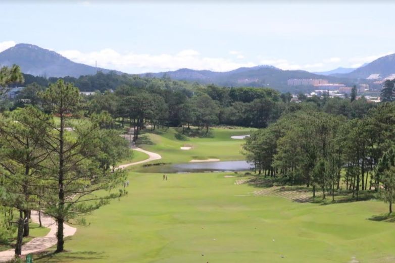 Sân golf Đà Lạt đang có giá thuê đất được DN cho là rất cao.
