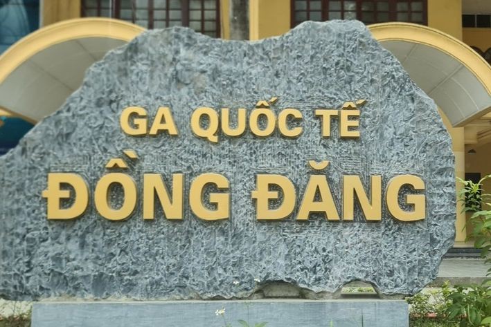 Ga Quốc tế Đồng Đăng. (Ảnh: Minh Hữu)