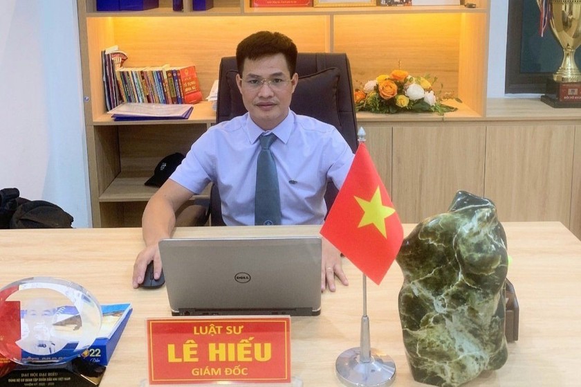  Luật sư Lê Hiếu.