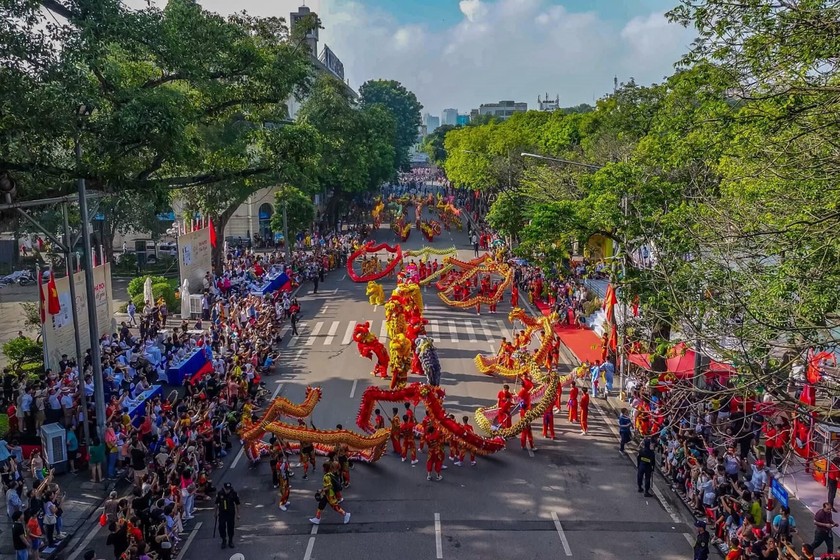 Festival Thu Hà Nội đem đến nhiều hoạt động hấp dẫn du khách. (Nguồn: Người Hà Nội)