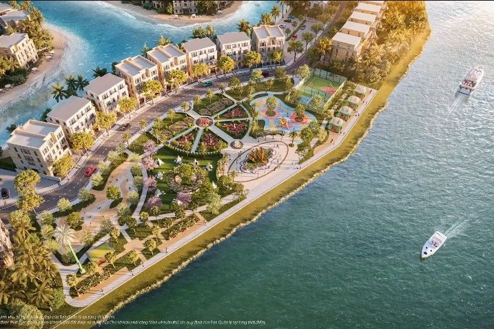 Vinhomes Royal Island biệt lập như các “đảo tỷ phú” nổi tiếng Palm Jumeirah (Dubai) hay Indian Creek Village (Mỹ).