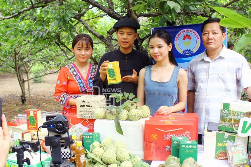 Tiêu thụ sản phẩm địa phương qua thương mại điện tử đang được thúc đẩy mạnh mẽ. (Ảnh: Liên minh HTX Việt Nam).