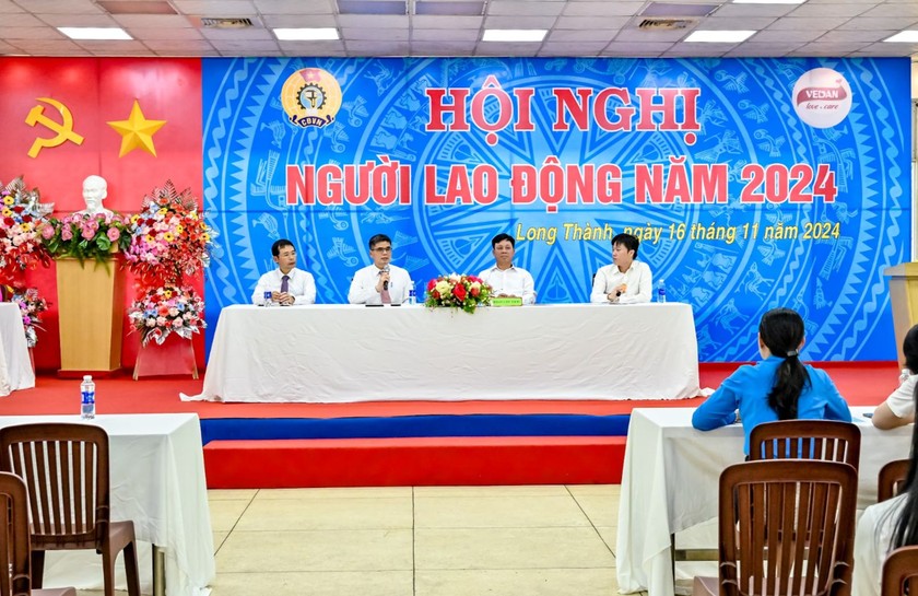 Công ty Vedan Việt Nam tổ chức hội nghị người lao động năm 2024