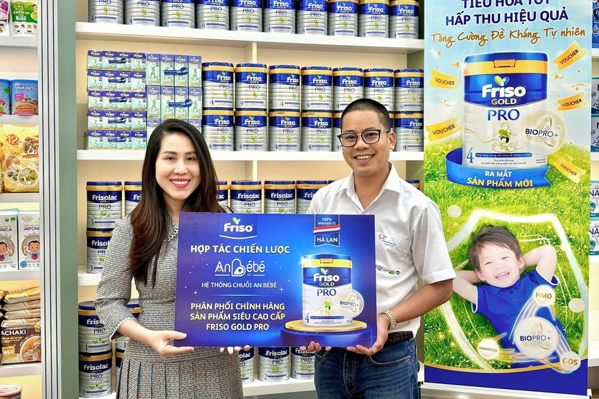 Chính thức ra mắt dòng sản phẩm FRISO GOLD PRO tại các cửa hàng An Bébé.