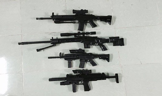 Mua bán, và sử dụng súng “thể thao” Airsoft là vi phạm pháp luật