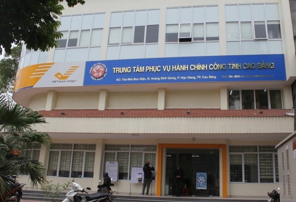 Trung tâm phục vụ hành chính công tỉnh Cao Bằng