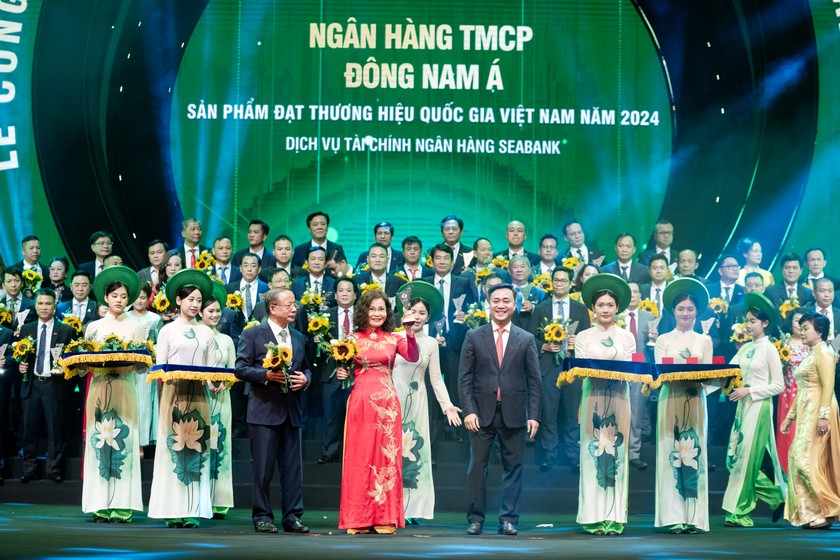 Ngân hàng TMCP Đông Nam Á, Sản phẩm đạt thương hiệu Quốc gia Việt Nam năm 2024 (Ảnh: Lê Hanh)