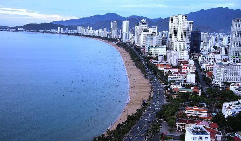 Một góc TP Nha Trang, tỉnh Khánh Hòa.