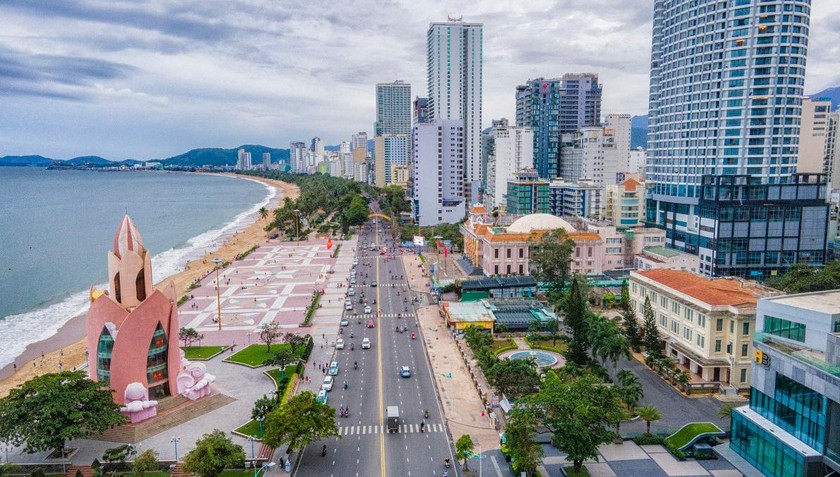 Một góc TP Nha Trang.