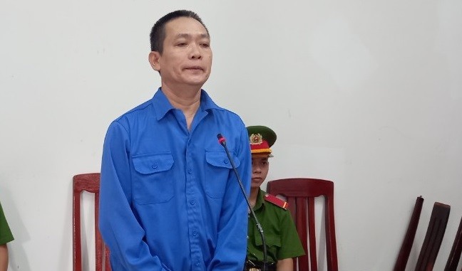 Bị cáo Nguyễn Phước Suý tại phiên tòa xét xử.
