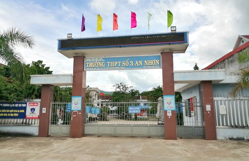 Trường THPT số 3 An Nhơn.