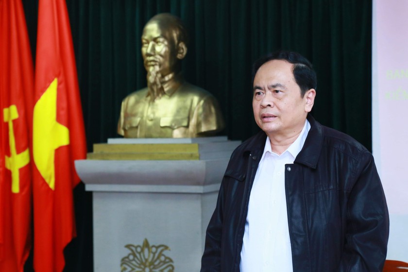 Ông Trần Thanh Mẫn phát biểu tại hội nghị.